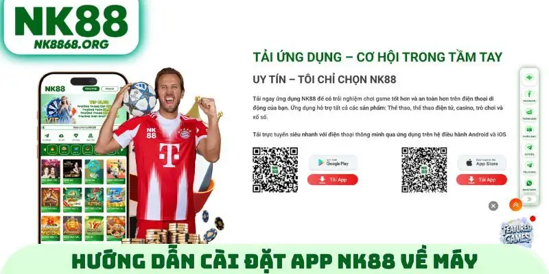 Hướng dẫn cài đặt app NK88 về máy
